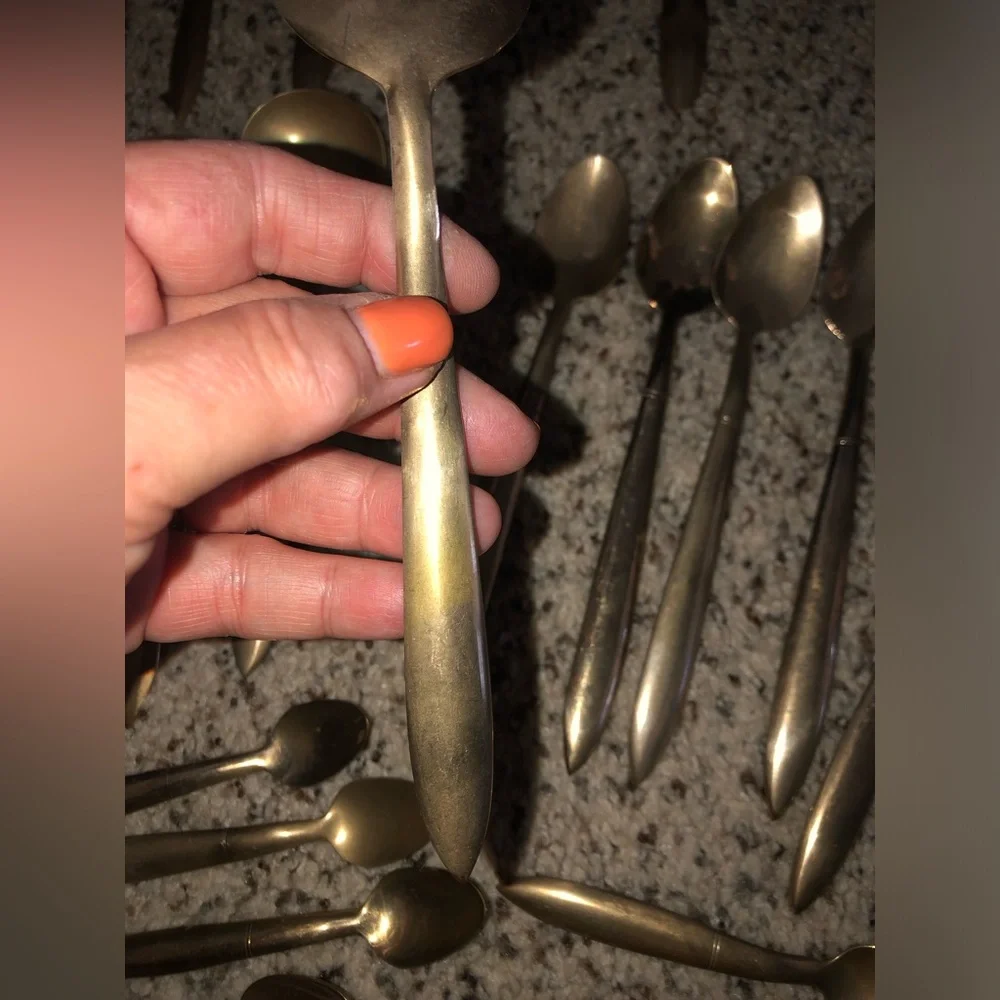 Vintage Brass Flatware